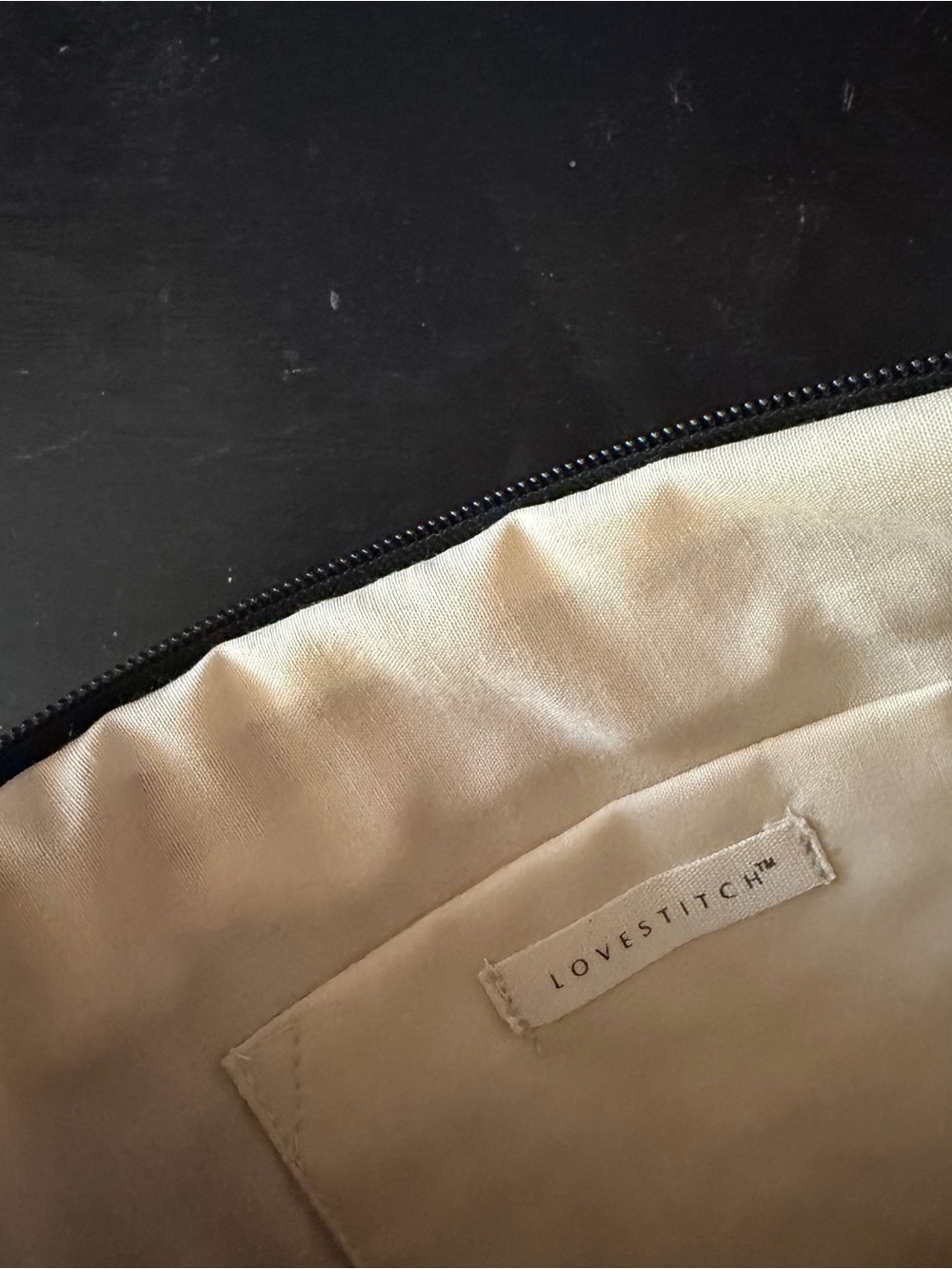 Love stitch large clutch or tablet sleeve - Picture 2 of 2